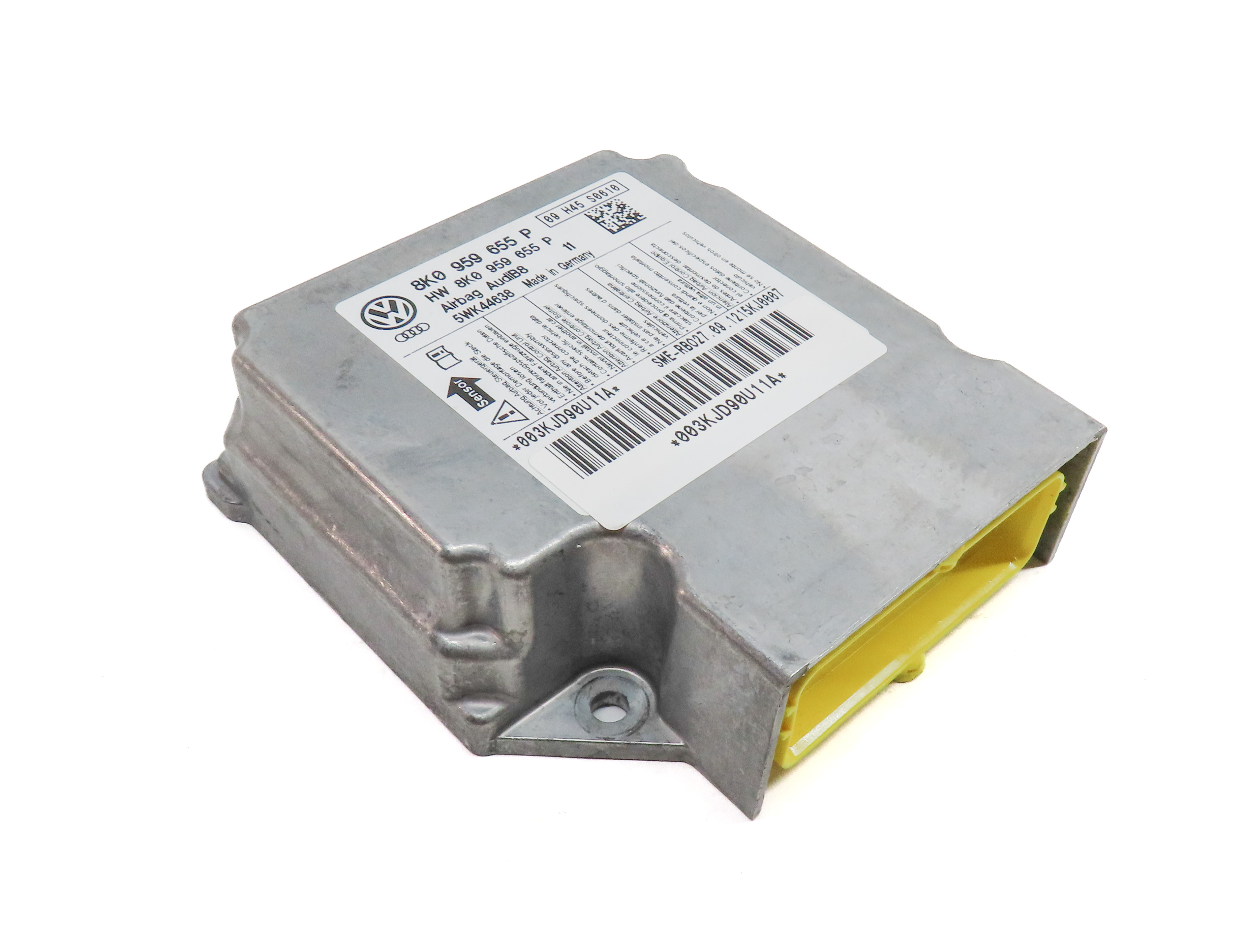2013-2015 AUDI A4 A5 S4 S5 RS5 (B8 8K 8T) SRS BAG CONTROL MODULE — exact item pictured